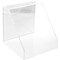 Plymor Clear Acrylic Slanted Front Display Case, 10" x 10" x 10"